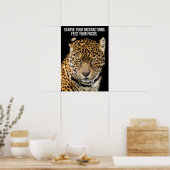 Starve Distracties, Feed Focus - Tijger Succes Poster (Keuken)