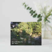 Starved Rock Lookout Briefkaart (Staand voorkant)