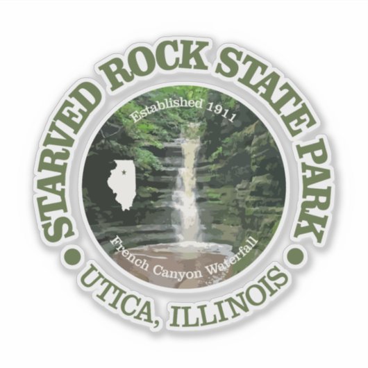 Starved Rock SP Sticker (Voorkant)