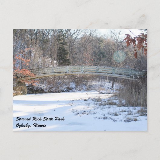Starved Rock State Park Briefkaart (Voorkant)