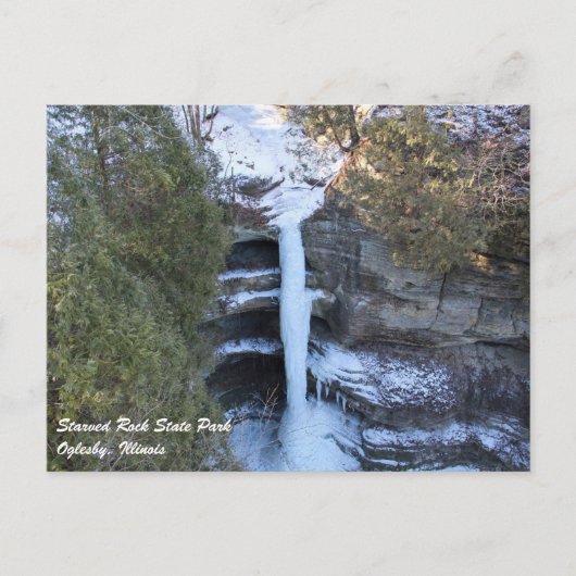 Starved Rock State Park Briefkaart (Voorkant)
