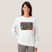 Starved Rock State Park - Large Letter Scenes T-shirt (Voorkant volledig)