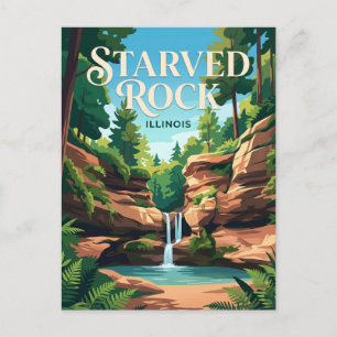 Starved Rock State Park VS Briefkaart