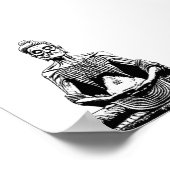 Starving Buddha Giant Poster (Hoek)