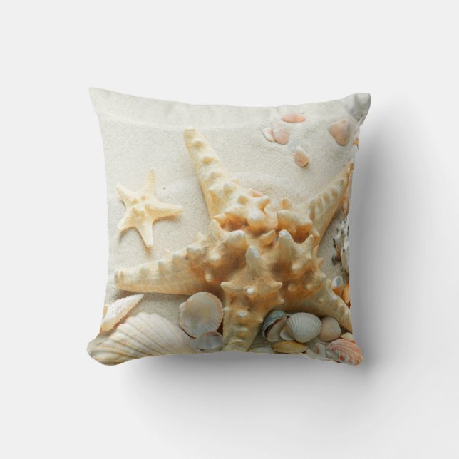 STARVIS EN SEASHELLEN CUSHION KUSSEN (Voorkant)