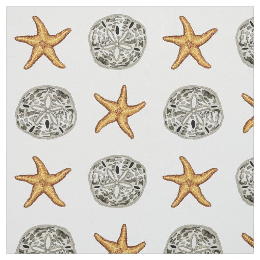 Starvis en zanddollar stof (Swatch)