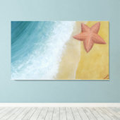 Starvissen Canvas Afdruk (Insitu (Houten vloer))