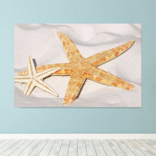 Starvissen Canvas Afdruk (Insitu (Houten vloer))