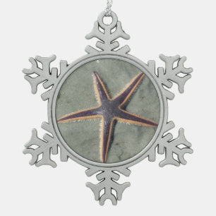 Starvissen Tin Sneeuwvlok Ornament
