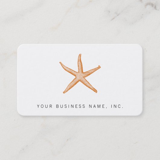 Starvissen Visitekaartje (Voorkant)