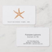 Starvissen Visitekaartje (Voorkant / Achterkant)