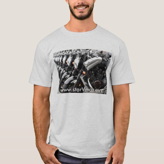 starVmax Grey Shirt ontwerp (Voorkant)