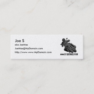 starVmax-Visitekaartje ontwerp Mini Visitekaartje