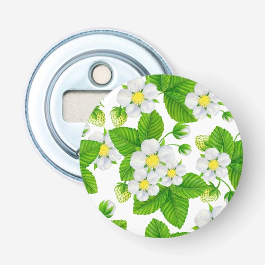 Starwberbes 2 button flesopener (Voorkant)