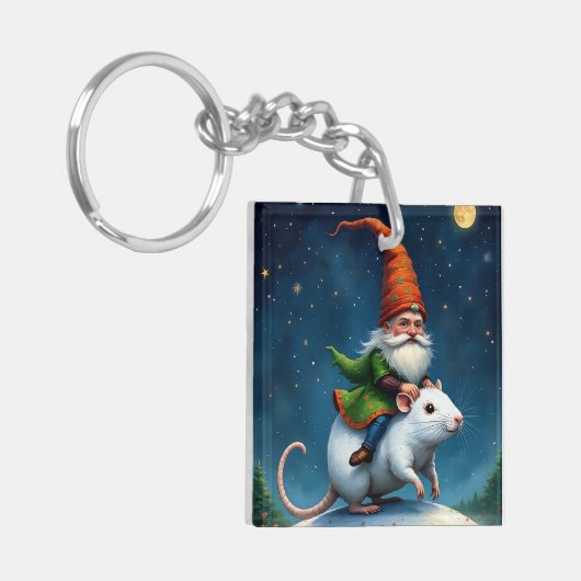 Stary Gnome Sleutelhanger (Voorkant Links)