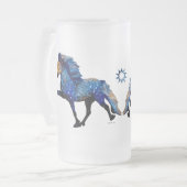 Stary Night Charismatic Tolting IJslands paard Matglas Bierpul (Voorkant links)