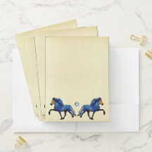 Stary Night Horse en sterren