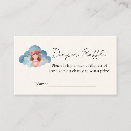 Stash Fun Cloud Familie in het Spaans Genderonthul Informatiekaartje (Voorkant)