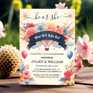 Stash Fun Cloud Family in het Spaans Gender Reveal Kaart