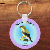 State Bird of New Jersey Sleutelhanger (Voorkant)