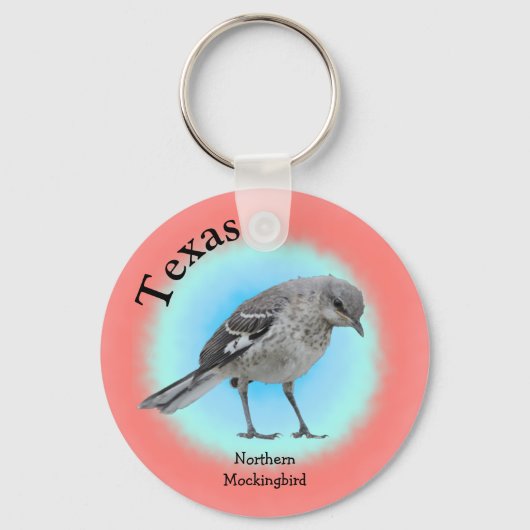 State Bird of Texas Sleutelhanger (Voorkant)