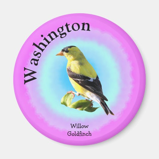 State Bird of Washington Magneet (Voorkant)