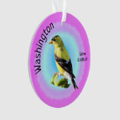 State Bird of Washington Ornament (voorkant)