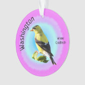 State Bird of Washington Ornament (voorkant)
