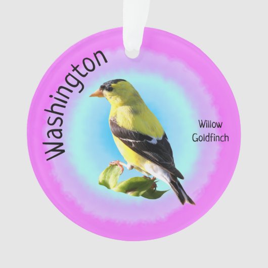 State Bird of Washington Ornament (voorkant)