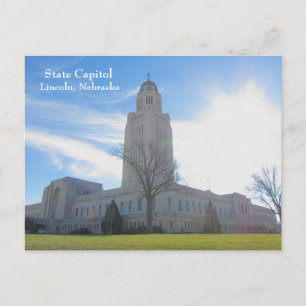 State Capitol - Lincoln, NE carte postale #55n 055