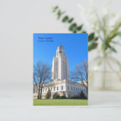 State Capitol Lincoln, NE carte postale best1 (Debout devant)