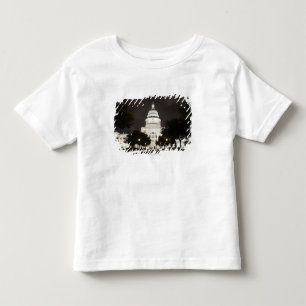 State Capitol of Austin, Texas bij nacht Kinder Shirts