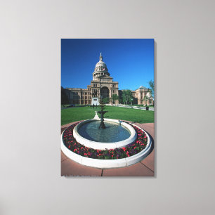 "State Capitol of Texas, Austin" Canvas Afdruk