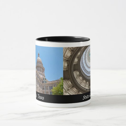 State Capitol of Texas - Ontwerper Koffie Mok (Midden)