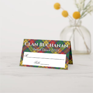 State Clan Buchanan Tartan Motto