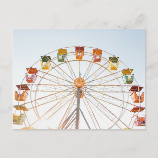 State Fair Ferris Wheel Briefkaart (Voorkant)