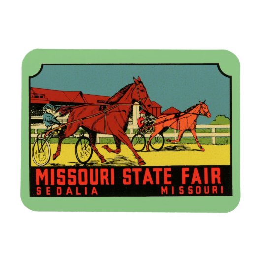 State Fair Sedalia Missouri Magneet (Horizontaal)