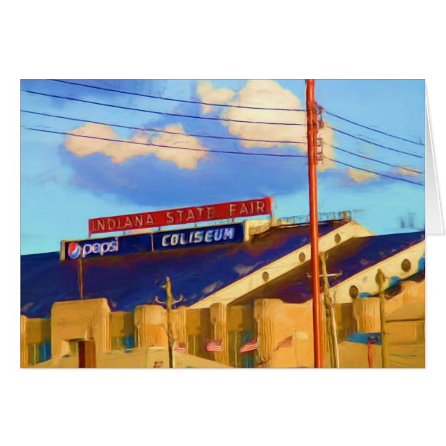 State Fairareas, Coliseum, Indianapolis, IN (Voorkant Horizontaal)