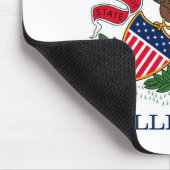 State Flag of Illinois, Verenigde Staten van Ameri Muismat (Hoek)