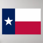 State flag of Texas Poster (Voorkant)