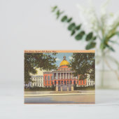 State House, Beacon Hill, Boston, Massachusetts Briefkaart (Staand voorkant)