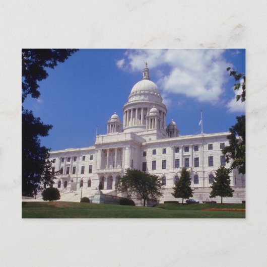 State House, Providence, Rhode Island, VS Briefkaart (Voorkant)