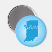 State Indiana Magnet (Recto/Verso)