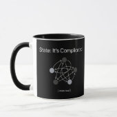 State Its Complicated Two Sided Programmer Mug (Gauche)