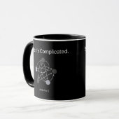 State Its Complicated Two Sided Programmer Mug Mok (Voorkant links)