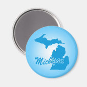 State Michigan Magneet (Voorkant / Achterkant)