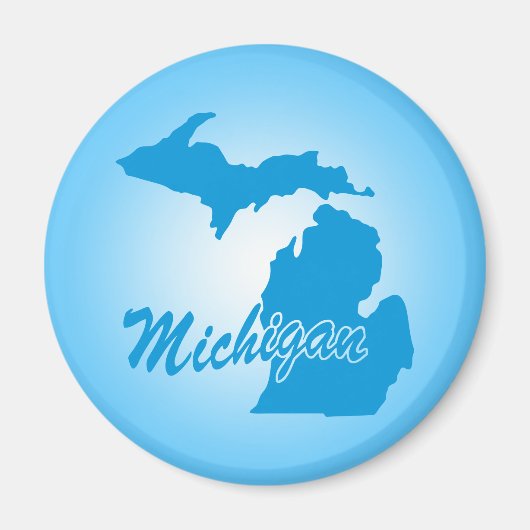 State Michigan Magneet (Voorkant)