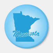 State Minnesota Magnet Magneet (Voorkant)