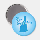 State New Hampshire Magnet Magneet (Voorkant / Achterkant)