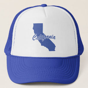 State of California Shape Trucker Hat Pet
